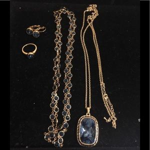 Montana Blue Set-Touchstone Crystal by Swarovski